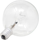 Mandala Crafts Replacement Light Bulbs for Scent Wax Warmer, Candle Melt, Fragrance Burner, Oil Diffuser, Lamp, E12,120v 25-Watt G50, 8 Pack