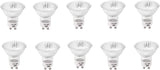 Mandala Crafts MR16 GU10 Dimmable Halogen Light Bulbs for Tack Lighting, Vent Hood, Scent Wax Burner, 120V, Pack of 10