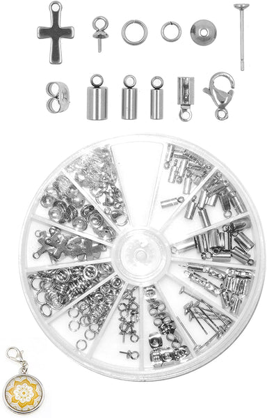 Mandala Crafts 12 PCs DIY Stainless Steel Charms for Jewelry Making Su –  MudraCrafts