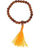 Mandala Crafts Rudraksha Bracelet for Women Men - Rudraksha Mala Bracelet - Rudraksha Beads Bracelet Tibet Beads Rudraksha Wrist Mala