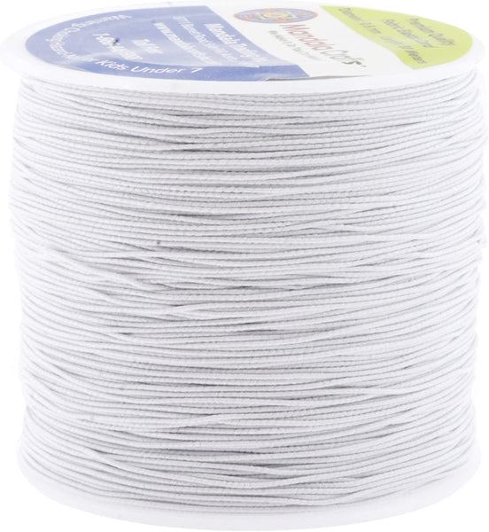 Shirring Elastic Thread for Sewing - Thin Fine Elastic Sewing Thread for Sewing Machine Knitting by Mandala Crafts 0.6mm 87 Yards (Lavender, 0.6mm