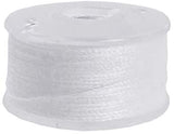 Mandala Crafts Prewound Bobbin Thread – Prewound Bobbins for Embroidery Machines Singer Brother 144 PCs Class 15 60/2 60WT White