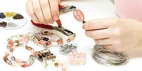 Mandala Crafts Wire Guards for Jewelry Making – Thread Protector Jewelry Finding - Thread Protector Loop Wire Protectors for Jewelry Making Assorted Colors 540 PCs