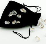 Mandala Crafts Velvet Drawstring Bags for Velvet Gift Bags - Velvet Bags with Drawstrings 4x5 Inches for Packaging – Velvet Jewelry Bags 50 PCs