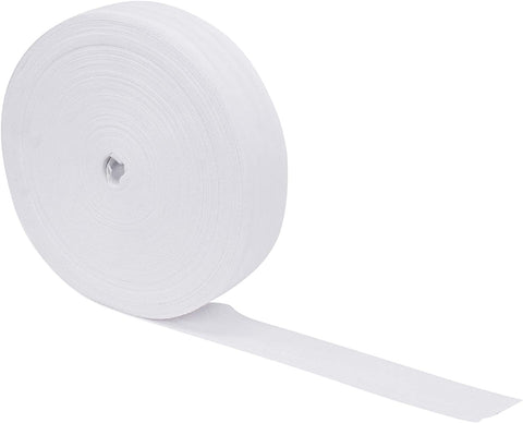 Mandala Crafts Natural Twill Tape 0.5 Inch Cotton Webbing Strap - 50 Yds  Off White Cotton Ribbon Herringbone Tape - Cotton Bias Tape for Sewing Seam