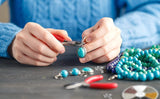 Mandala Crafts Crimp Beads for Jewelry Making – Bead Stopper Crimping Beads for Jewelry Making and Beading - Bead Crimping Kit 3 Colors 1.5mm 2mm Tube 8200 pcs