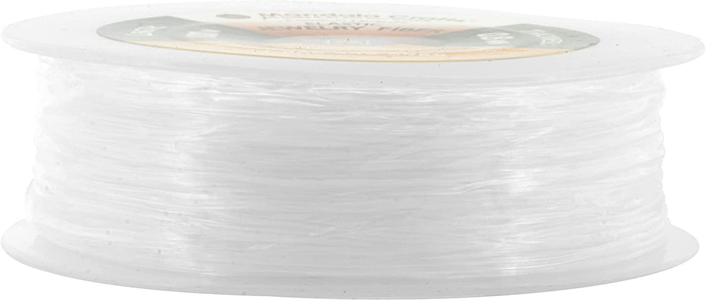  White Elastic String, 328 Feet 1mm Stretchy String for  Bracelets, Necklaces, Jewelry Making, Beading, Pony Beads and Crafts :  Everything Else