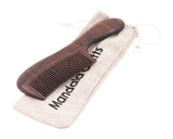 Mandala Crafts Wooden Comb - Anti-Static Wood Comb - Wooden Wide Tooth Hair Comb for Men Women Straight Curly Hair Detangling Beard
