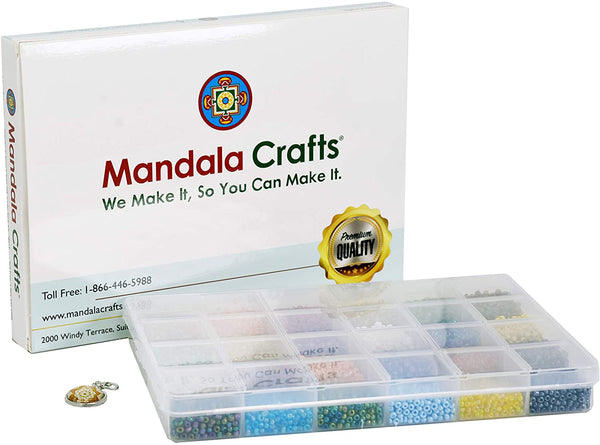 6000 Pcs Mini Jewelry Crafts DIY Bracelet Bulk Bead Box Set Making  Accessories 