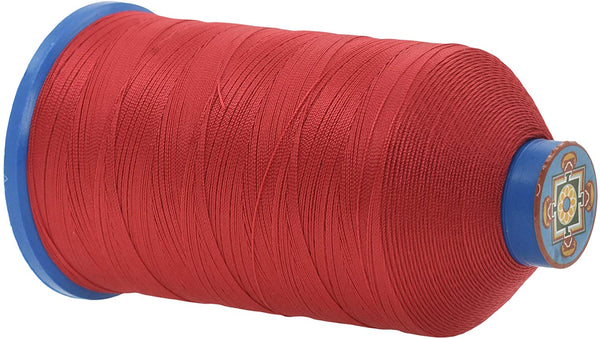 Mandala Crafts Bonded Nylon Thread for Sewing Leather, Upholstery, Jeans and Weaving Hair; Heavy-Duty