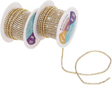 Mandala Crafts DIY Rhinestone Chain – Rhinestone Trim Cup Close Chain - Rhinestone Roll Crystal Chain Rhinestones for Crafts Sewing Jewelry Making Decoration