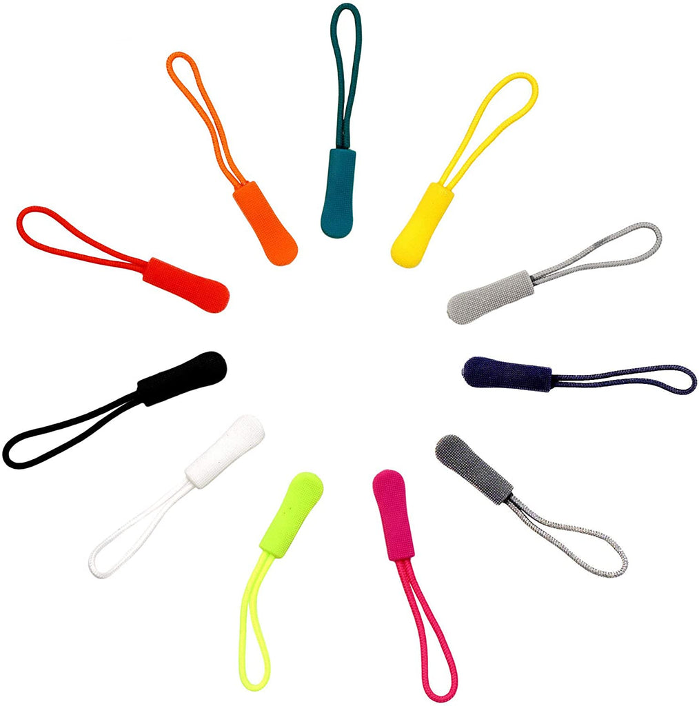 Mandala Crafts Assorted Colors Zipper Pull Replacement – 100