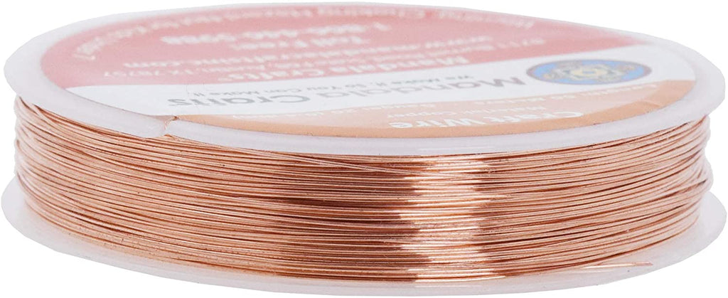 luzen 6 rolls jewelry copper craft wire beads jewelry making wire nail art  copper wire for
