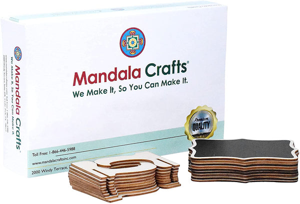 Mandala Crafts Mini Chalkboard Sign – Small Chalkboard Signs with Stan –  MudraCrafts