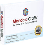 Mandala Crafts Adjustable DIY Worm Gear Hose Clamps – 304 Stainless Steel Hose Clamps –Hose Clamp Kit Metal Band Clamp System