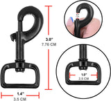 Mandala Crafts Swivel Snap Hooks Heavy Duty Trigger Clip Clasps for Dog Leashes, Bags, Backpacks, Straps, Harnesses, 10 Pieces