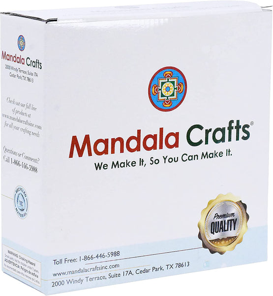 Mandala Crafts Crinkle Cat Toy Set - Mylar Crinkle Balls Cat Toys for Indoor Cats Kitten Dogs - Shiny Foil Cat Balls in Bulk