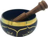 Mandala Crafts Tibetan Singing Bowl Set – Nepal Sound Bowl for Healing – Meditation Bowl Tibetan Sing Bowl for Mindfulness Yoga Meditation Decor
