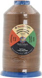 Mandala Crafts Bonded Nylon Thread for Sewing Leather, Upholstery, Jeans and Weaving Hair; Heavy-Duty