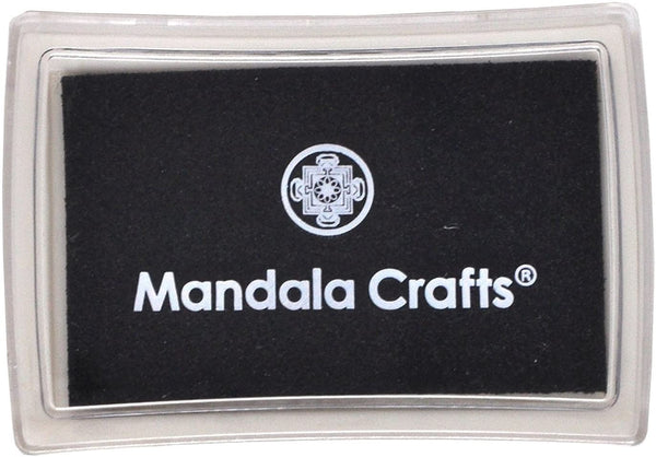Mandala Crafts 15 Colors Assorted Kids Ink Pads Set for Rubber Stamps Scrapbooking Fingerprinting Card Making (15 Pads)