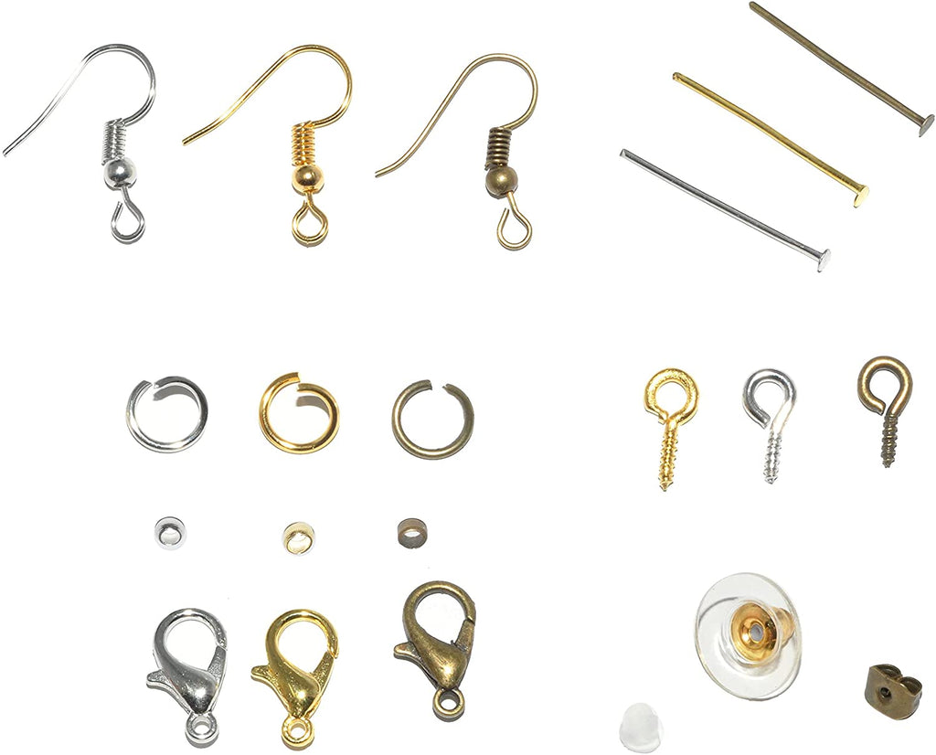 Mandala Crafts Earring Hooks for Jewelry Making – Earring Making Kit – –  MudraCrafts