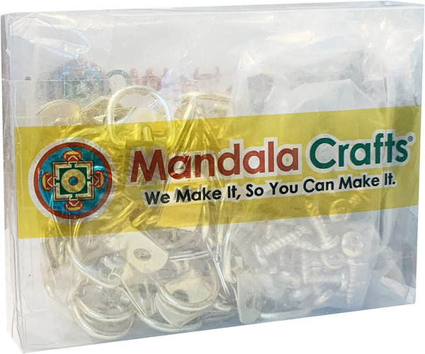 Mandala Crafts D Ring Picture Hangers – Picture Hanger with Screws D Hooks for Picture Hanging - D Rings Picture Hanging Hardware