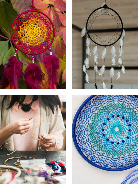 Mandala Crafts Metal Rings for Crafts – Large Metal Hoops for Crafts - –  MudraCrafts