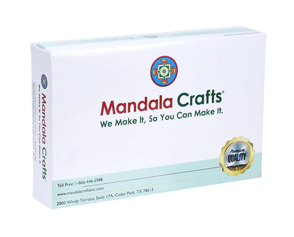 Mandala Crafts Nail File and Buffer Nail Manicure Kit - Nail File Kit with Nail Buffer Nail Brush Nail File Cuticle Pusher Nail Brush Block Nail File Set - Manicure Tool Kit 9 PCS