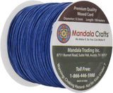 Mandala Crafts 0.5mm 109 Yards Jewelry Making Crafting Beading Macramé Waxed Cotton Cord Thread