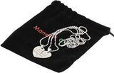 Mandala Crafts Matching Best Friend Necklaces for 2 Girls – Split Pendant Half Heart BFF Necklace for 2 Girls - BFF Friendship Necklace for 2 Best Friends Forever