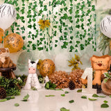 Mandala Crafts Artificial Ivy Garland – Fake Vines for Bedroom Wedding Home Office – Fake Leaves Room Decor Artificial Vines Hanging Greenery Leaf Garland 12PK 84FT