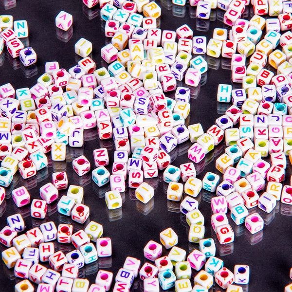1000 Pony Beads Acrylic Assorted Colors BULK Lot Wholesale Jewelry