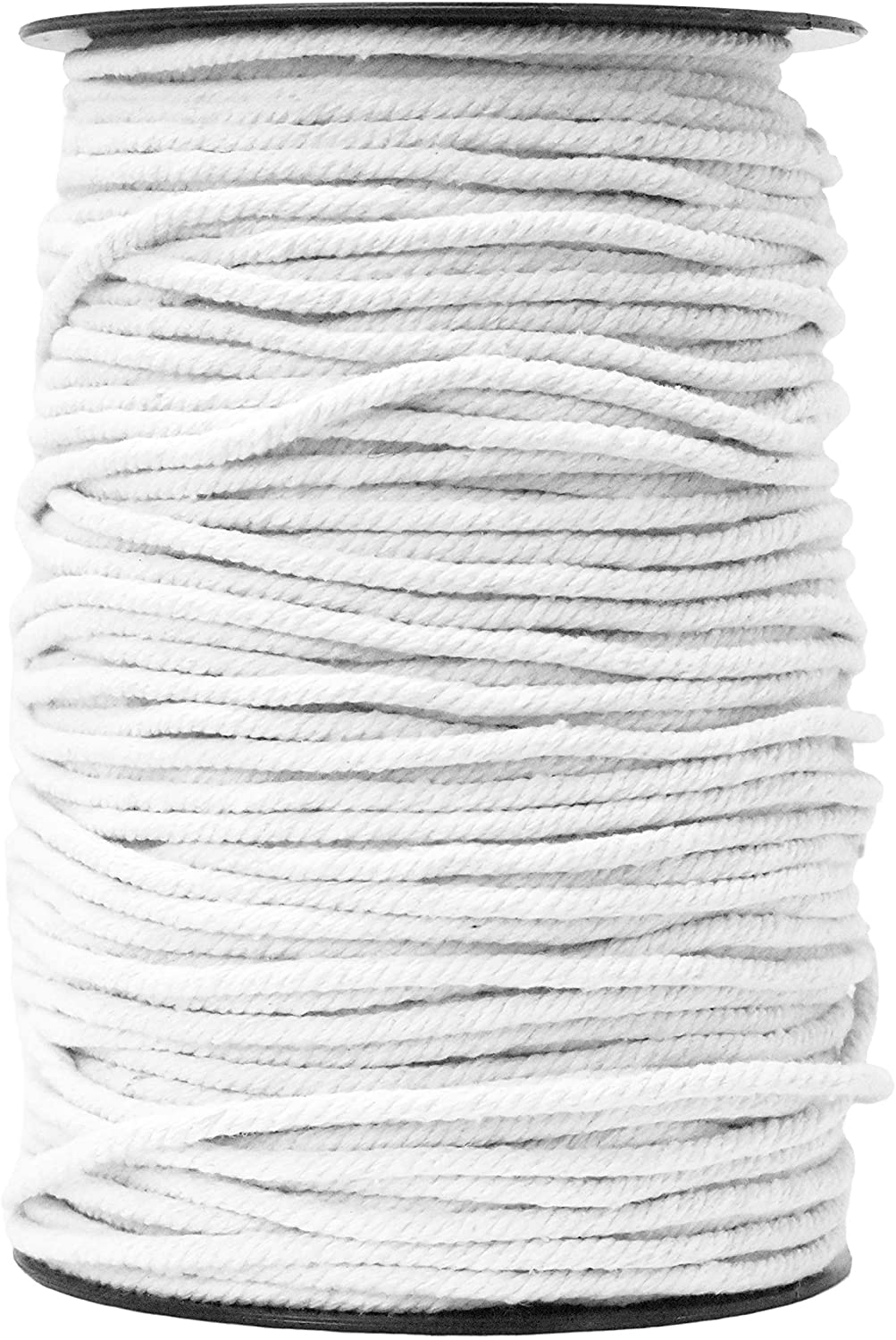 Macrame Cord Cotton Rope Macrame Supplies 3 Ply Twisted Macrame Rope String Yarn for Plant Hanger Wall Hanging Knitting Wedding Décor by Mandala Crafts Natural 5mm 109 Yards