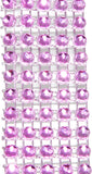 Mandala Crafts Faux Diamond Bling Wrap, Faux Rhinestone Crystal Mesh Ribbon Roll for Wedding, Party, Centerpiece, Cake, Vase Sparkling Decoration