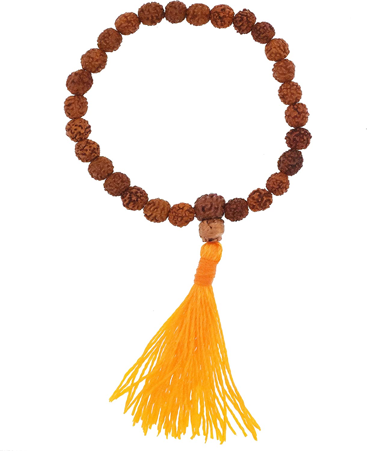 Tibetan Rudraksha Seeds Bracelet Nepalese Rudraksha Beads Mala Bracelet  Buddhist Bodhi Beads Wrist Mala Bracelet