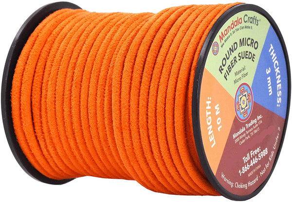 Faux Suede Cord, 1/8 inch