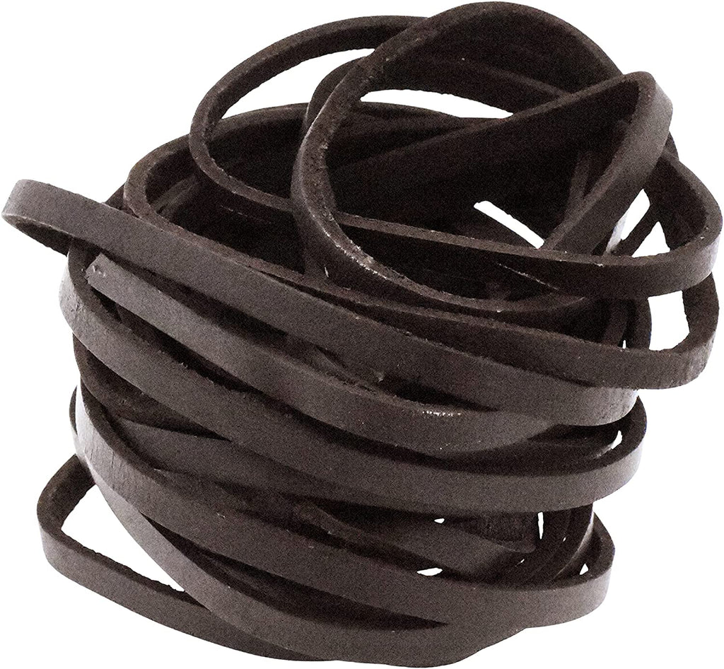 COHEALI 1 Roll Leather Shoe Laces Sewing Elastic Bands Black Shoe Laces  Crafts Leather Cord Leather Jewelry Cord Neckalce Cord Elastic Shoelaces  Cord for Jewelry Buckskin Rope Leather Rope - Yahoo Shopping