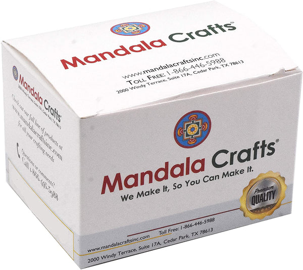 Mandala Crafts Bookmark Tassels for Crafts – Mini Tassels for Bookmarks Jewelry Making Graduation – 5 Inch Pack of 100 Small Floss Black Sewing Tassels