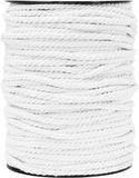 Macrame Cord Cotton Rope Macrame Supplies 3 Ply Twisted Macrame Rope String Yarn for Plant Hanger Wall Hanging Knitting Wedding Décor by Mandala Crafts Natural 5mm 109 Yards