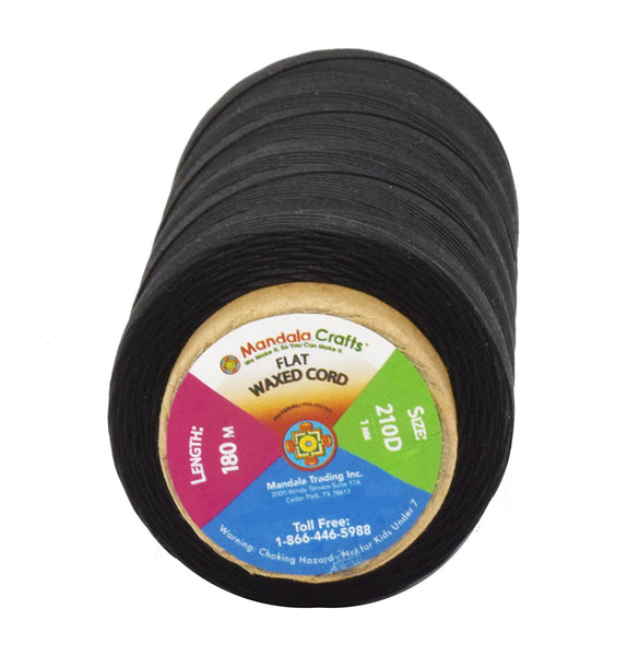 Sewing Wax Leather Thread, 12 Colors Wax Polyester Cords Waxed String for  Bracelet Making, Leather Projects, Bookbinding, Macrame, Handcraft