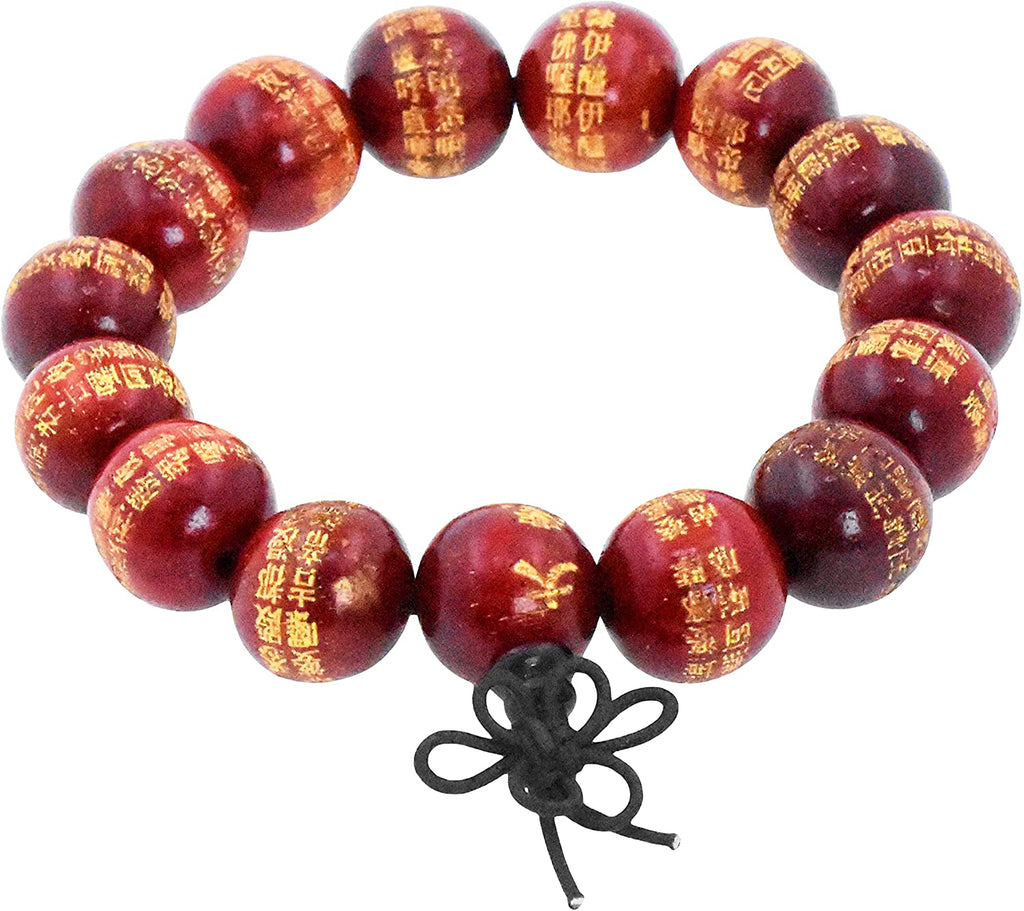 Unisex 108 Piece 8mm Natural Sandalwood Bead Buddhist Prayer Mala Rosary  Bracelet in 5 Colors