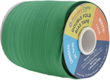 Mandala Crafts Double Fold Bias Tape for Sewing, Seaming, Binding, Hemming, Piping, Quilting, 1/2 Inch 55 Yards, White