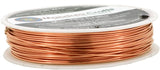 Mandala Crafts Thin Copper Wire for Jewelry Making, Sculpting, Weaving, Hobby, Gem Metal Wrap; Soft and Bendable; 1 Spool (26 Gauge 50M, Bare Copper)