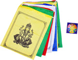 Mandala Crafts Ganesha Tibetan Prayer Flags Outdoor Large Lungta - Nepalese Prayer Flags – Ganesh Prayer Flag Banner 6 X 7 Inches 5 FT Long