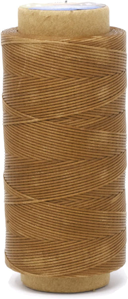 Waxed Thread, Wax String, Coated Cord Heavy Duty Polyester 284Yard 1mm 150D  for Bracelets, Leather Craft Stitching Sewing, Book Binding, DIY Handcraft