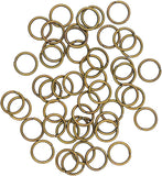 Mandala Crafts Small Jump Rings for Jewelry Making – Metal Jump Rings for Crafts – Jump Ring Jewelry O Rings Jump Ring Kit 1200 PCs 4mm 5mm 6mm 7mm 8mm 10mm Jump Rings 1200 PCs
