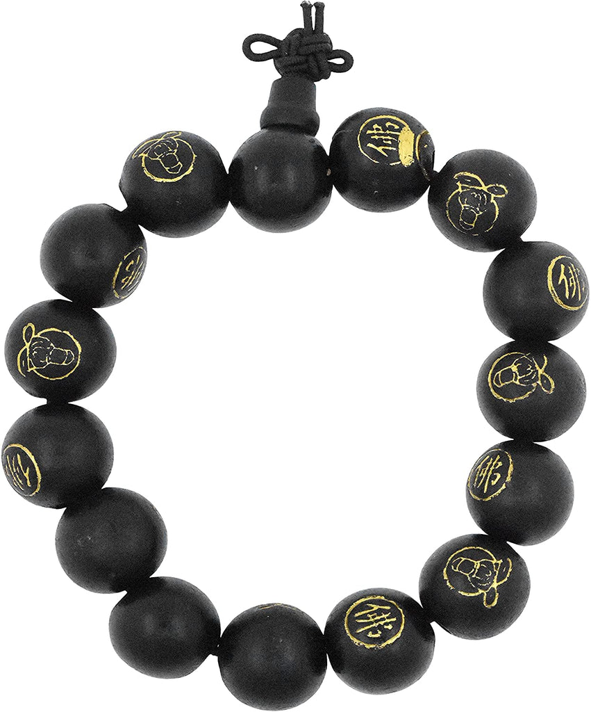 1pc Wood Buddha Buddhist Prayer Beads Tibet Bracelet Mala Bangle Wrist  Ornament WFF - AliExpress