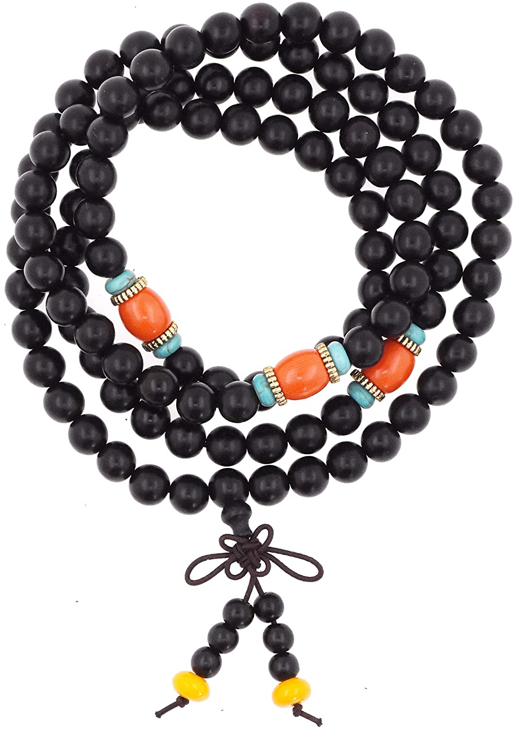 18mm Beads Buddhist 11 Hindu Mala Pray Beads Amulet Yoga Men Women Bangle -  Walmart.com