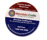 Mandala Crafts 1.5mm 109 Yards Jewelry Making Beading Crafting Macramé Waxed Cotton Cord Rope