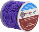 Mandala Crafts 1mm Elastic Cord Stretchy String for Bracelets, Necklaces, Jewelry Making, Beading, Masks; 109 Yards